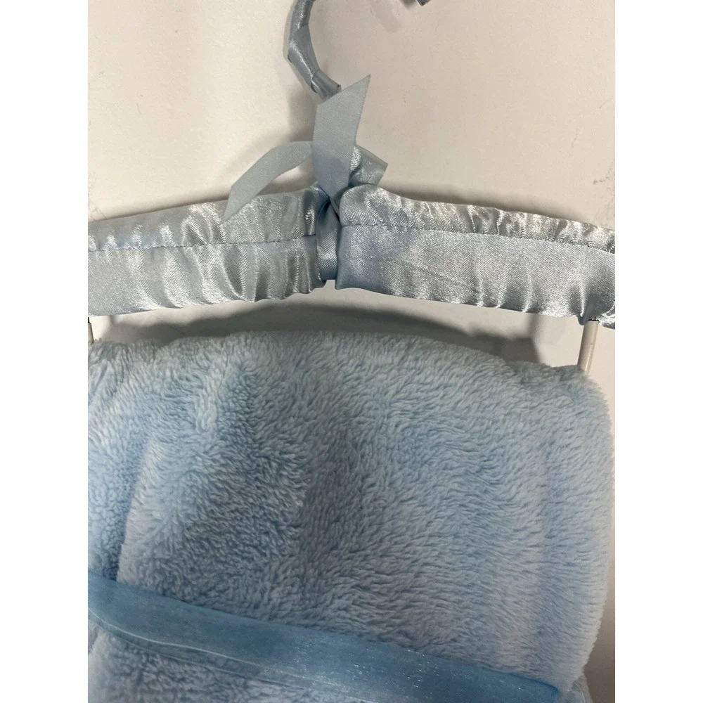 S.L. Home Fashions Blue Sports Baby Blanket Lovey‎ Baby Collection